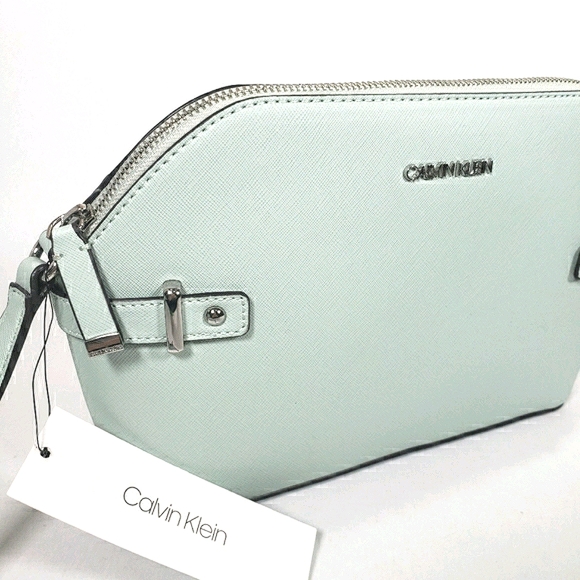 Calvin Klein Bags Calvin Klein Mint Green Crossbody Purse Nwt Poshmark